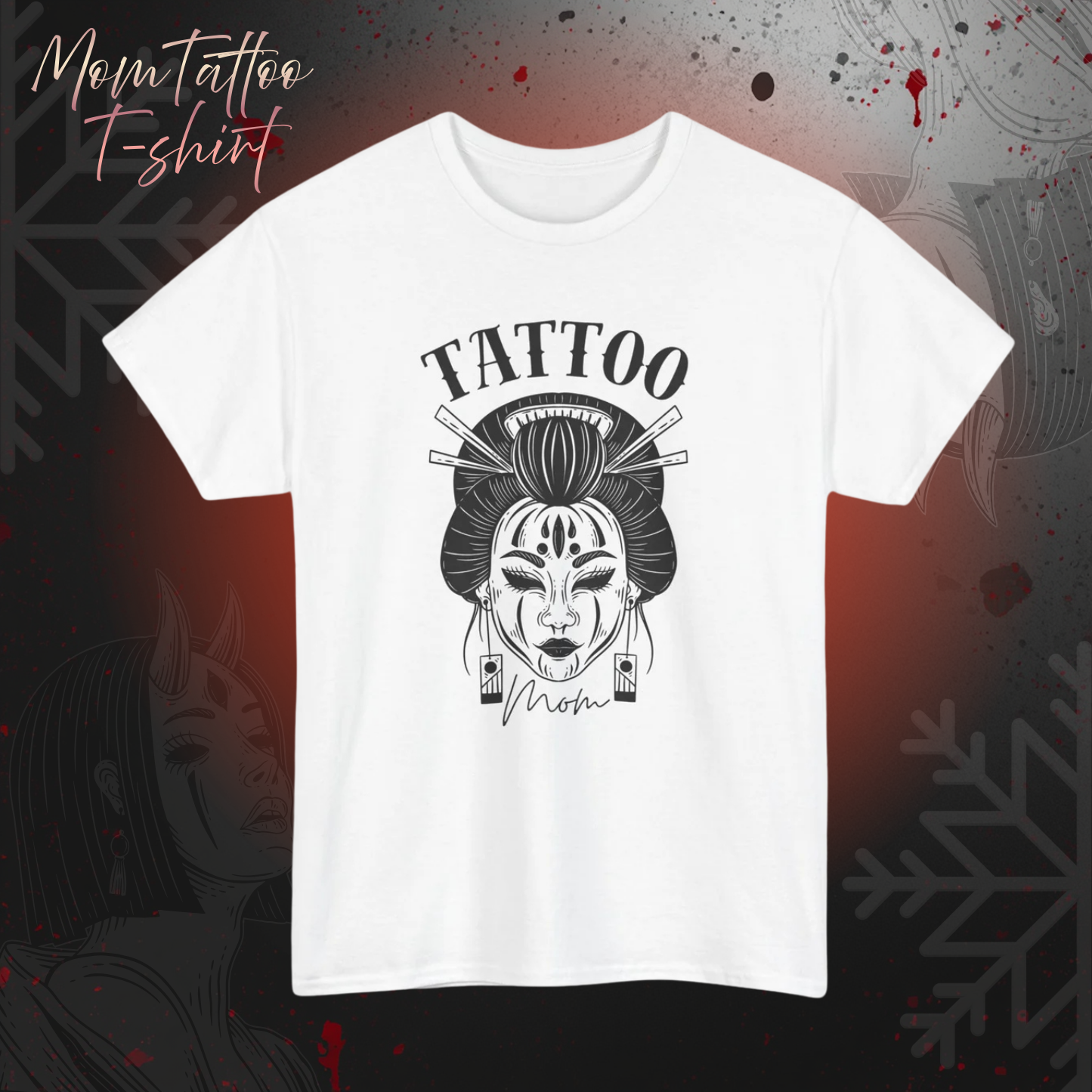 Mom tattoo t-shirt