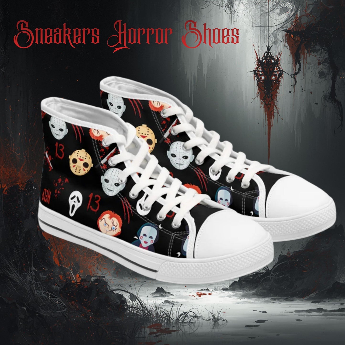 Sneakers Horror Shoes
