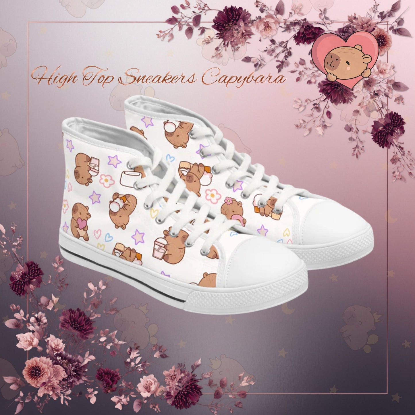 High Top Sneakers Capybara
